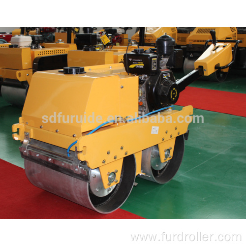 550kg Pedestrian Tandem Drum Vibratory Roller (FYLJ-S600C)